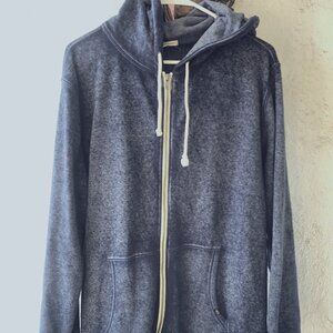 Threads 4 Though - Zip Fleece Hoodie Men's Large